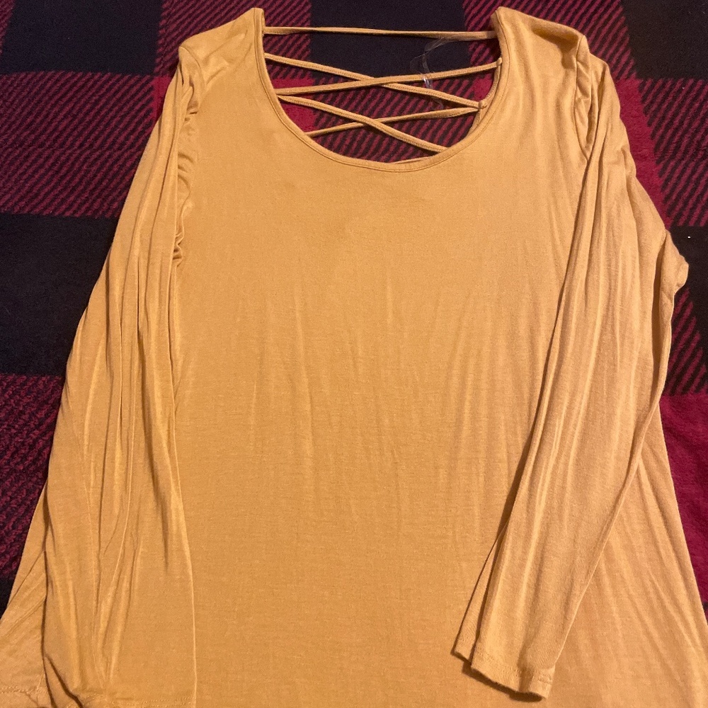 Crisscross Back Women’s Top